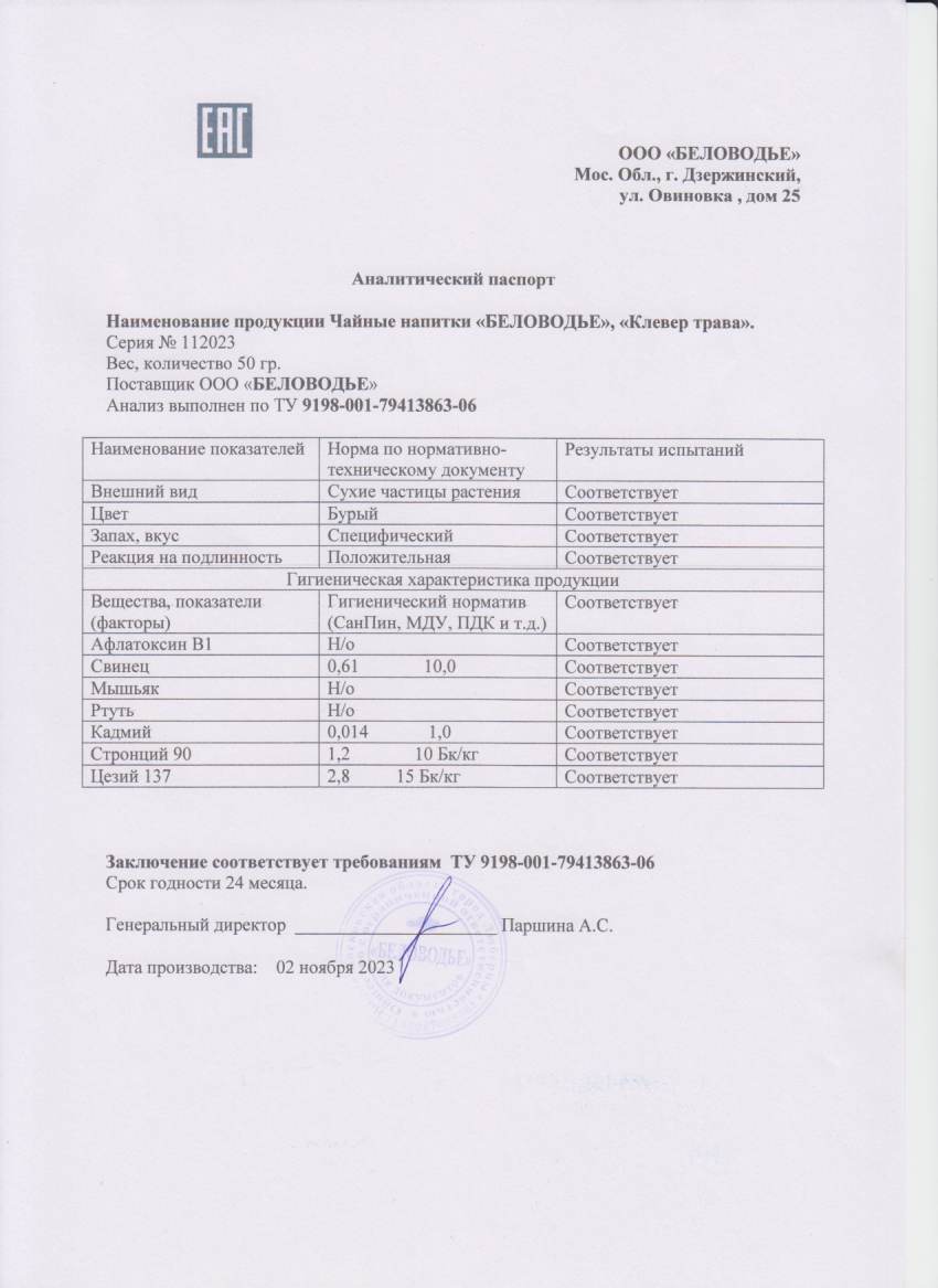 Паспорт №112023